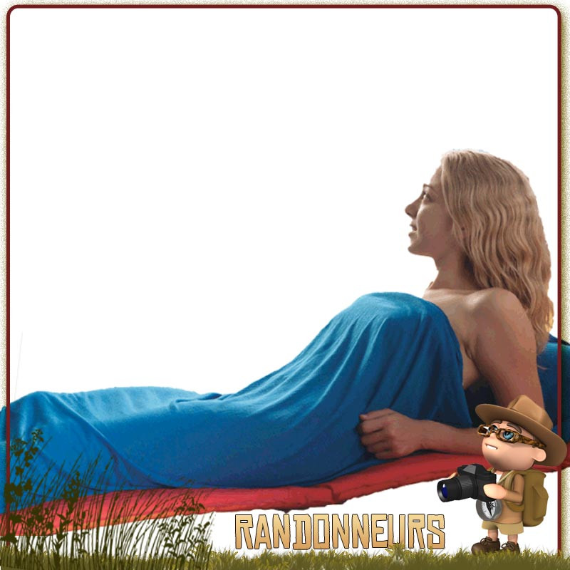 drap de sac de couchage Coolmax de Sea To Summit est un "sac à viande" spécialement conçu pour les climats chauds drap de sac de couchage Coolmax de Sea To Summit est un "sac à viande" spécialement conçu pour les climats chauds