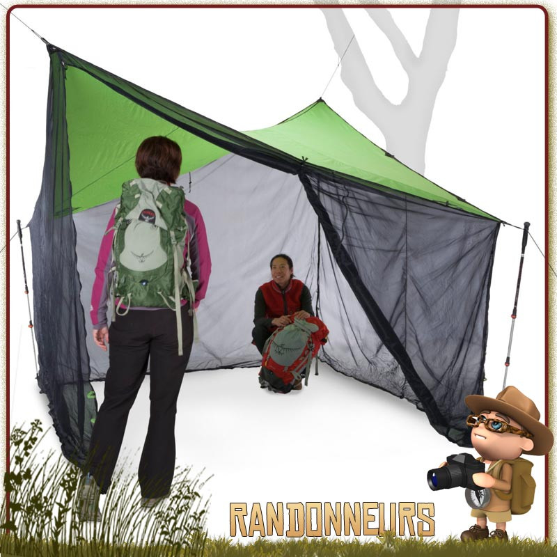 abri Tarp Bushcraft Bugout Screen Room Nemo, protégé de la pluie, du soleil et des moustiques en bivouac bushcraft jungle abri Tarp Bushcraft Bugout Screen Room Nemo, protégé de la pluie, du soleil et des moustiques en bivouac bushcraft jungle