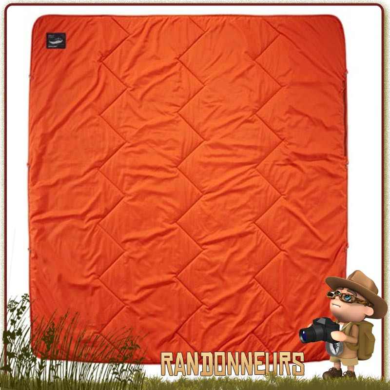 Couverture Thermarest ARGO Tomato isolation eraloft compressible garnissage synthétique résistant à l'eau à fibres creuses Couverture Thermarest ARGO Tomato isolation eraloft compressible garnissage synthétique résistant à l'eau à fibres creuses