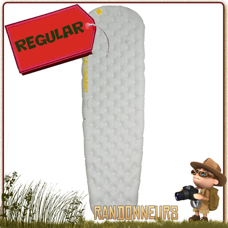 Matelas Gonflable Sea To Summit ETHER LIGHT XT Regular épais de bivouac trekking léger Matelas Gonflable Sea To Summit ETHER LIGHT XT Regular épais de bivouac trekking léger