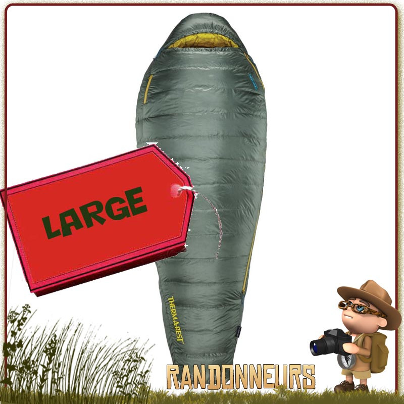 sac Couchage QUESTAR 20 Thermarest Large grand froid duvet nikwaks 650 ultra light pour randonner et bivouac léger sac Couchage QUESTAR 20 Thermarest Large grand froid duvet nikwaks 650 ultra light pour randonner et bivouac léger