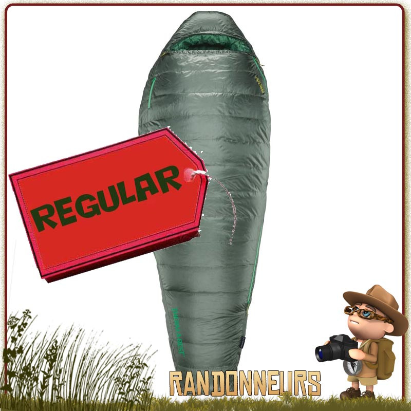 Sac Couchage ultra léger Thermarest QUESTAR 0 Regular grand froid pour un bivouac trekking 3 saisons Sac Couchage ultra léger Thermarest QUESTAR 0 Regular grand froid pour un bivouac trekking 3 saisons