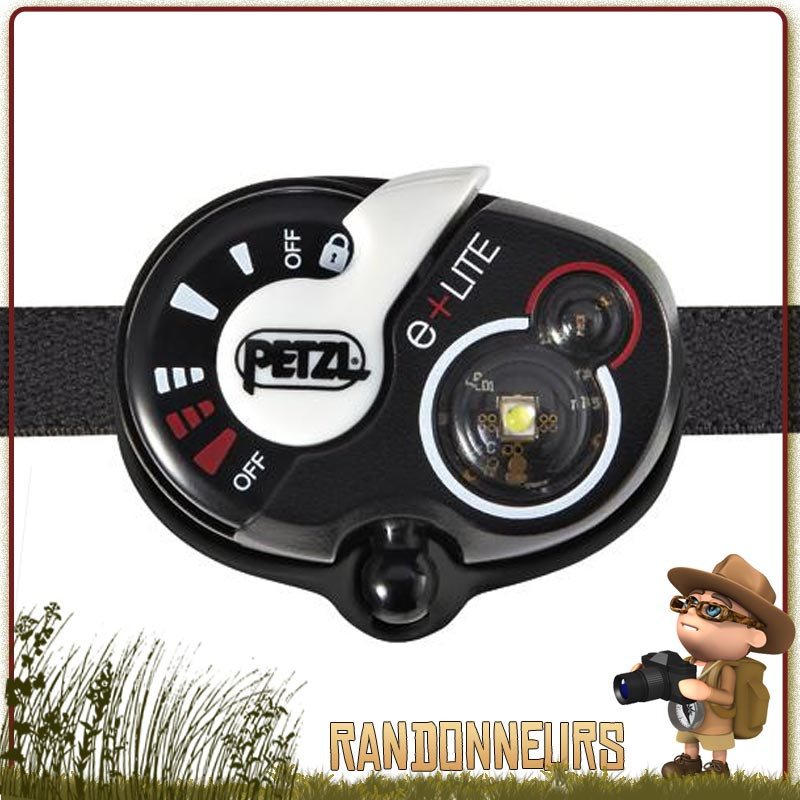 Mini Lampe Frontale Petzl Survie E-LITE ultra légère pour la randonnée minimaliste et le trekking Mini Lampe Frontale Petzl Survie E-LITE ultra légère pour la randonnée minimaliste et le trekking