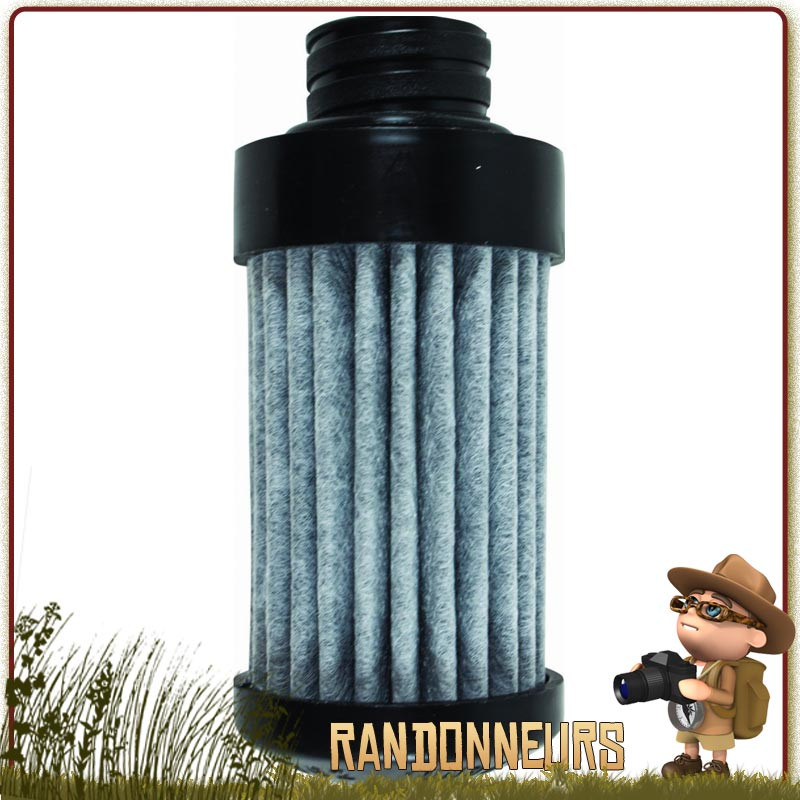 Filtre Rechange Gourde Clear Water To Go efficace contre les virus, pesticides métaux lourds en randonnée Filtre Rechange Gourde Clear Water To Go efficace contre les virus, pesticides métaux lourds en randonnée