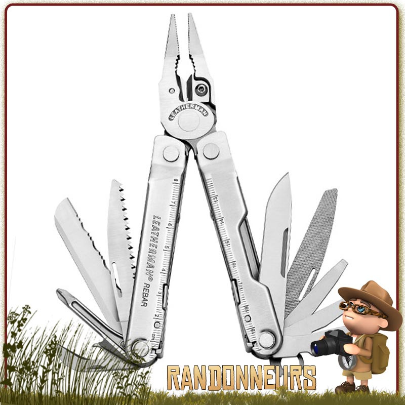 pince multifonctions REBAR Leatherman pince renforcée pour les travaux extrêmes survie pince multifonctions REBAR Leatherman pince renforcée pour les travaux extrêmes survie
