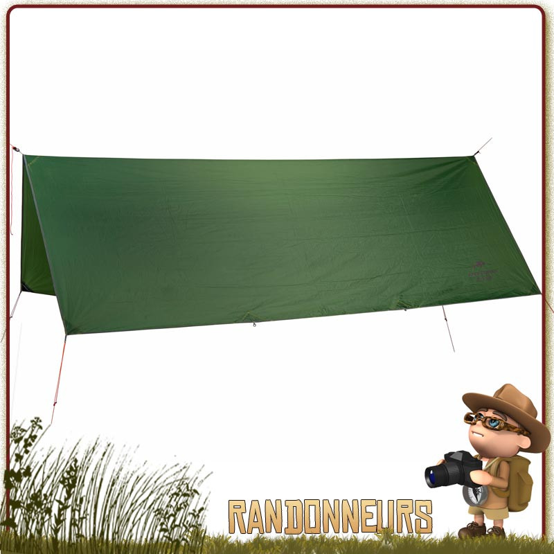 Tarp Traveller XXL Amazonas ultra léger de bivouac minimaliste bushcraft pour hamac randonnée jungle Tarp Traveller XXL Amazonas ultra léger de bivouac minimaliste bushcraft pour hamac randonnée jungle