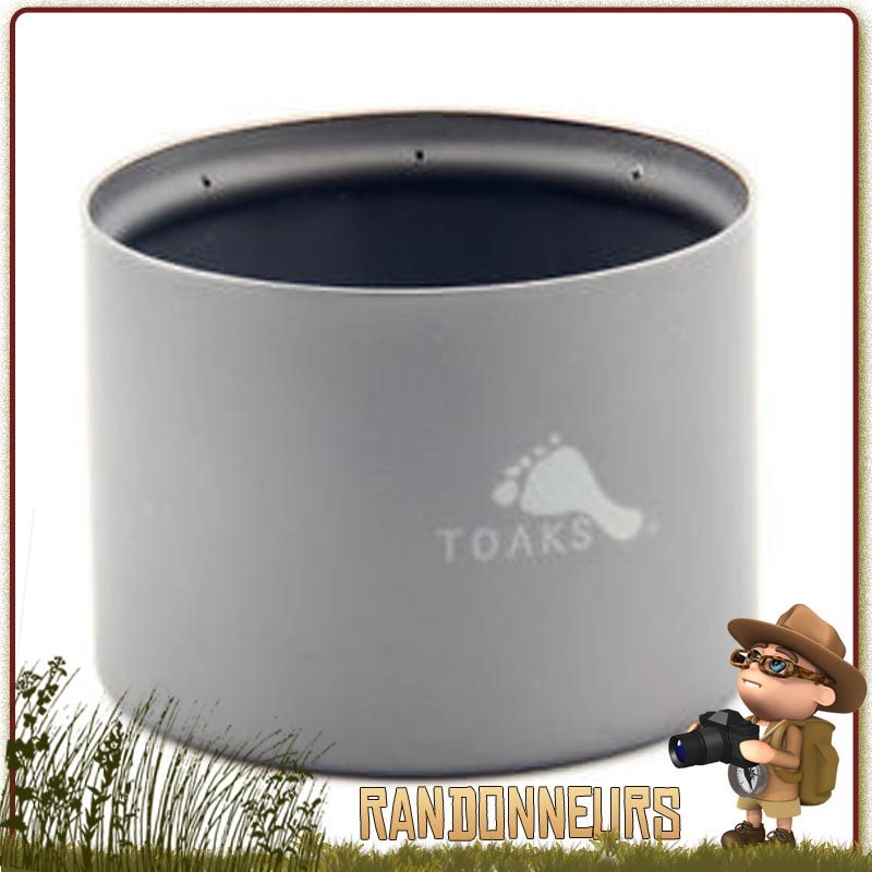 Réchaud Titane Siphon Alcool Toaks ultra léger pour randonner minimaliste Réchaud Titane Siphon Alcool Toaks ultra léger pour randonner minimaliste