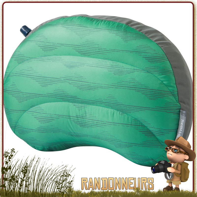 Oreiller Duvet Air Head Gonflable Thermarest ultra leger de voyage garnissage duvet d'oie confort luxe Oreiller Duvet Air Head Gonflable Thermarest ultra leger de voyage garnissage duvet d'oie confort luxe