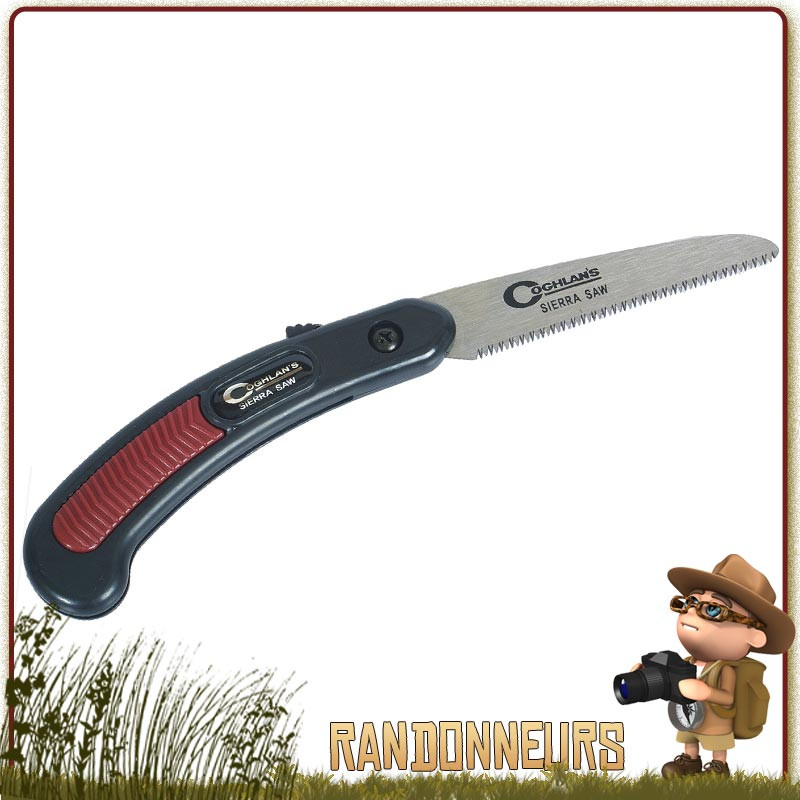 Scie Pliante Pocket Sierra Coghlans légère et compacte de randonnée bivouac bushcraft léger Scie Pliante Pocket Sierra Coghlans légère et compacte de randonnée bivouac bushcraft léger