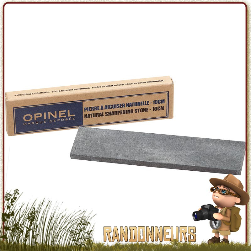 Pierre à Aiguiser naturelle opinel pour affutage grain fin couteau survie bushcraft Pierre à Aiguiser naturelle opinel pour affutage grain fin couteau survie bushcraft