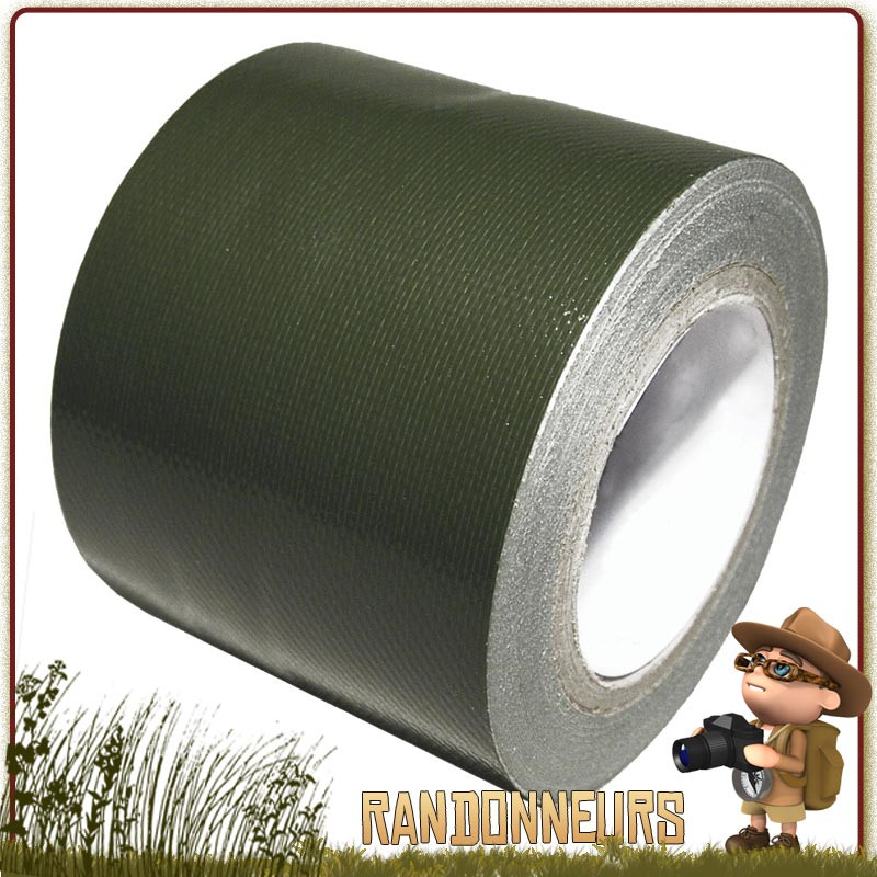 Duct Tape Haute Résistance vert armée Ruban adhésif vinyle haute résistance kaki, adhésif avec bande large Duct Tape Haute Résistance vert armée Ruban adhésif vinyle haute résistance kaki, adhésif avec bande large