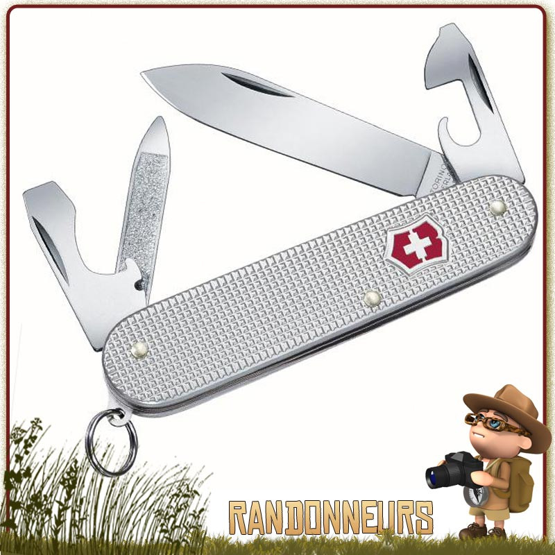Couteau Victorinox CADET ALOX Gris multifonctions suisse Couteau Victorinox CADET ALOX Gris multifonctions suisse