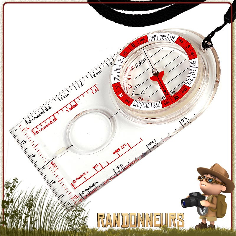 Boussole plexiglas ultimate fosco de randonnee. Boussole plexiglas ultimate fosco de randonnee.