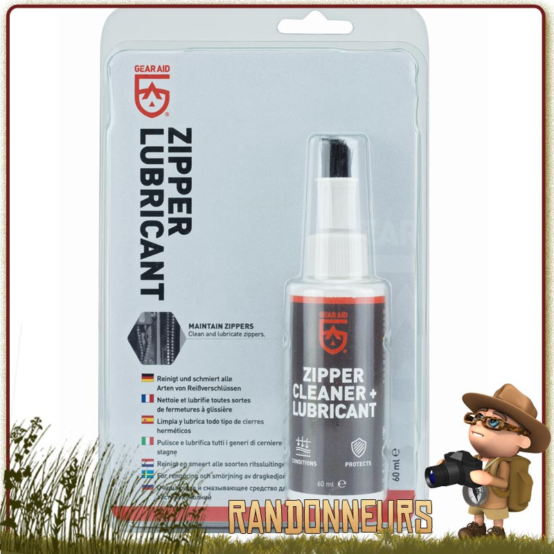 Lubrifiant Fermeture Eclair McNETT nettoie et lubrifie toutes fermetures à glissiere Lubrifiant Fermeture Eclair McNETT nettoie et lubrifie toutes fermetures à glissiere