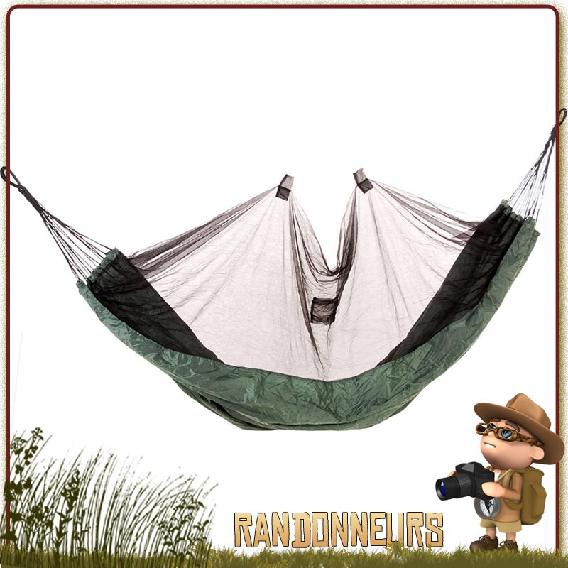 Hamac trekking fosco un couchage bushcraft jungle spacieux anti moustiques Hamac trekking fosco un couchage bushcraft jungle spacieux anti moustiques