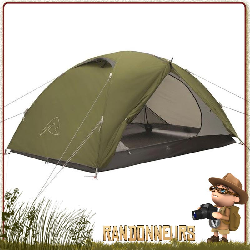 Tente LODGE 2 places ROBENS spacieuse randonnee bushcraft bikepacking trois saisons ventilée Tente LODGE 2 places ROBENS spacieuse randonnee bushcraft bikepacking trois saisons ventilée