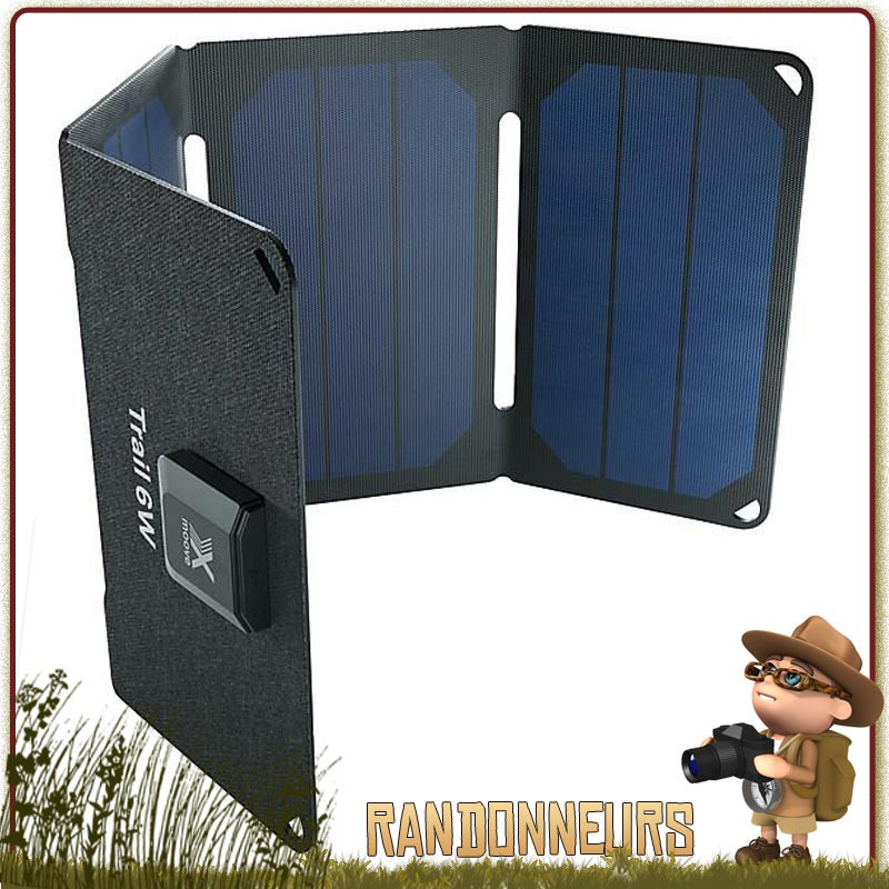 Panneau Solaire TRAIL 6W X-MOOVE randonnee ultra legere trek Panneau Solaire TRAIL 6W X-MOOVE randonnee ultra legere trek
