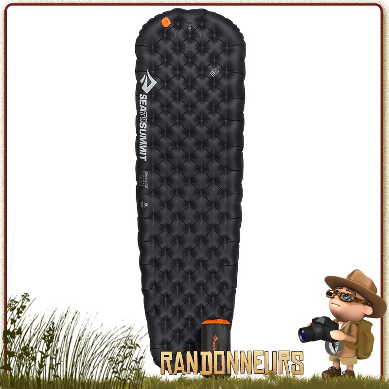 Matelas ultra Léger isolé Sea To Summit ETHER LIGHT XT extreme Regular de bivouac par temps froid Matelas ultra Léger isolé Sea To Summit ETHER LIGHT XT extreme Regular de bivouac par temps froid