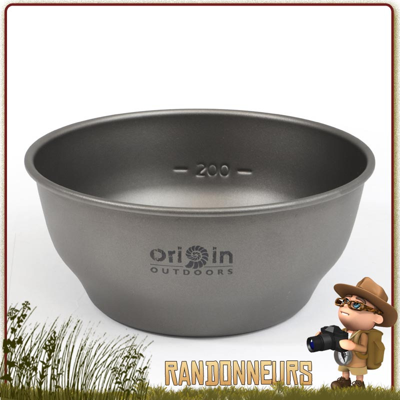 bol titane ultra leger pour randonner origin outdoors bol titane ultra leger pour randonner origin outdoors