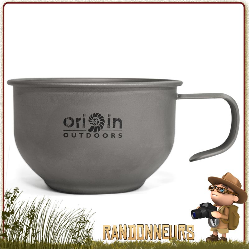 La tasse titane ultra légère pour la randonnée ultra light. D'un volume de 18 cl, et seulement 35 g La tasse titane ultra légère pour la randonnée ultra light. D'un volume de 18 cl, et seulement 35 g