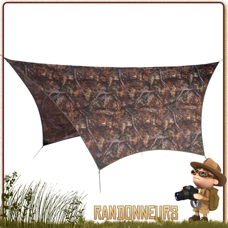 Tarp Traveller Forest Amazonas bivouac bushcraft pour hamac jungle camouflage Tarp Traveller Forest Amazonas bivouac bushcraft pour hamac jungle camouflage