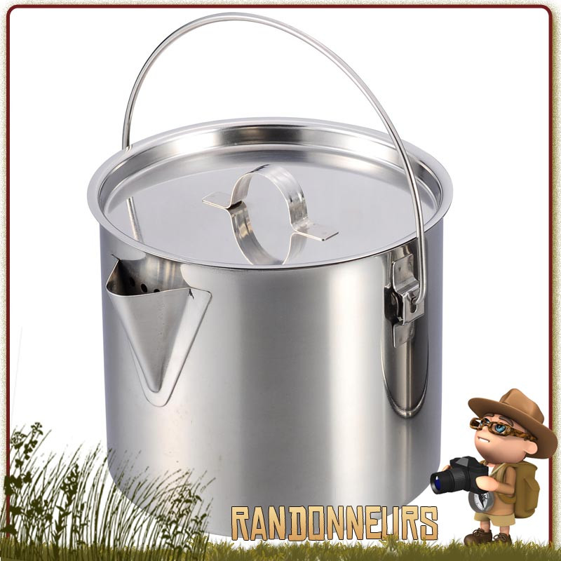 Multi Pot Inox 140 cl Origin Outdoors cuisson nourriture bivouac bushcraft Multi Pot Inox 140 cl Origin Outdoors cuisson nourriture bivouac bushcraft