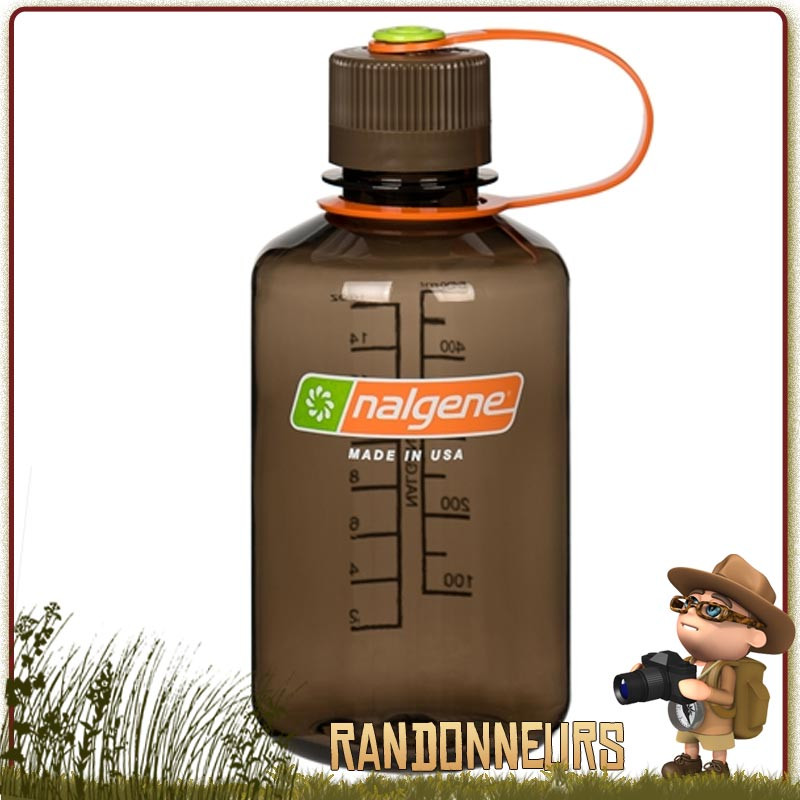 Bouteille Nalgene plastique petite ouverture 0.5 litre. Bouteille Nalgene tritan, robuste, randonnée, survie Bushcraft. Bouteille Nalgene plastique petite ouverture 0.5 litre. Bouteille Nalgene tritan, robuste, randonnée, survie Bushcraft.