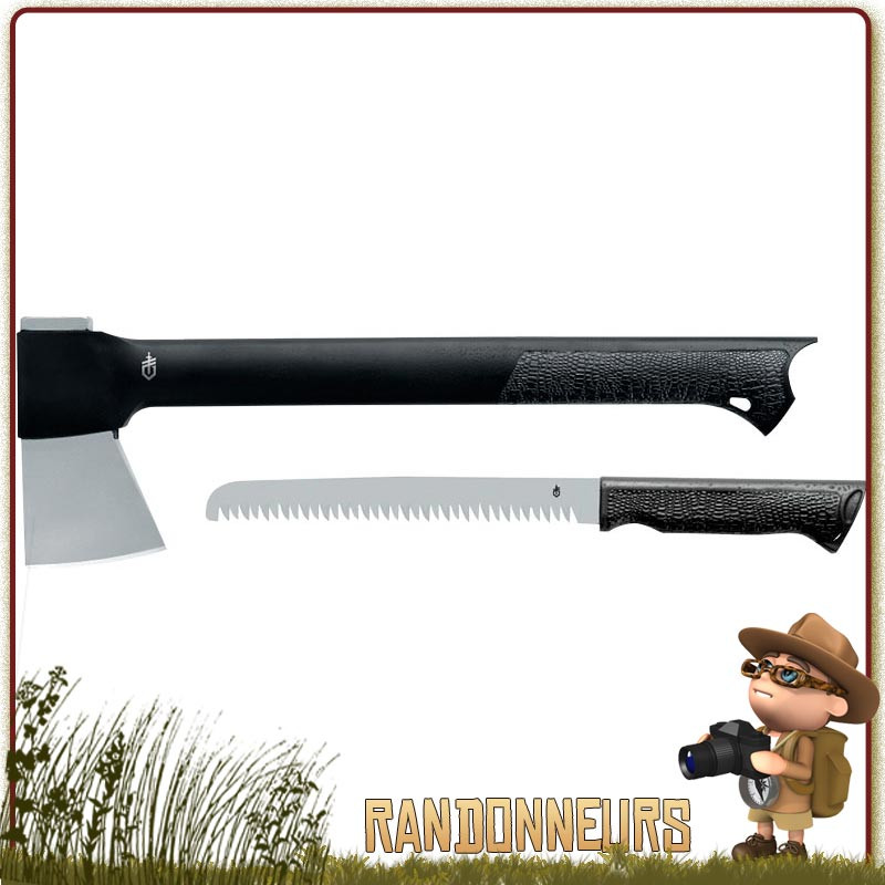 Hachette Gator Combo avec scie Gerber bushcraft survie randonnee 4x4 Hachette Gator Combo avec scie Gerber bushcraft survie randonnee 4x4
