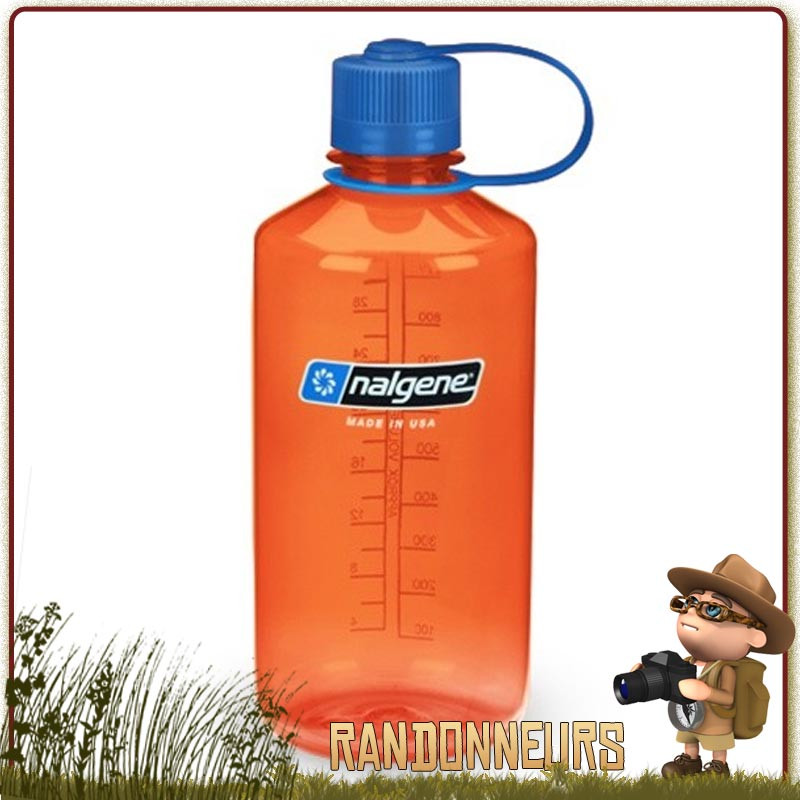 Gourde Bouteille Nalgene Petite Ouverture 100 cl ORANGE Gourde Bouteille Nalgene Petite Ouverture 100 cl ORANGE