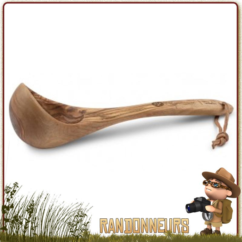 Louche en Bois Olivier Petromax cuisine bushcraft bivouac Louche en Bois Olivier Petromax cuisine bushcraft bivouac