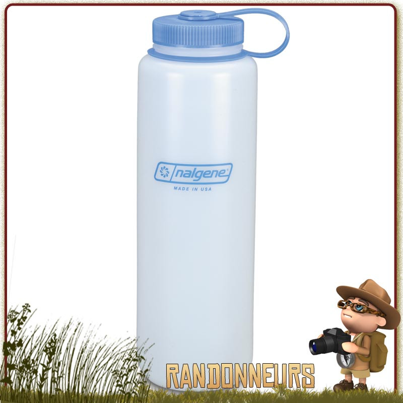 Bouteille Grande Ouverture 150 cl HDPE BLANCHE Nalgene Bouteille Grande Ouverture 150 cl HDPE BLANCHE Nalgene