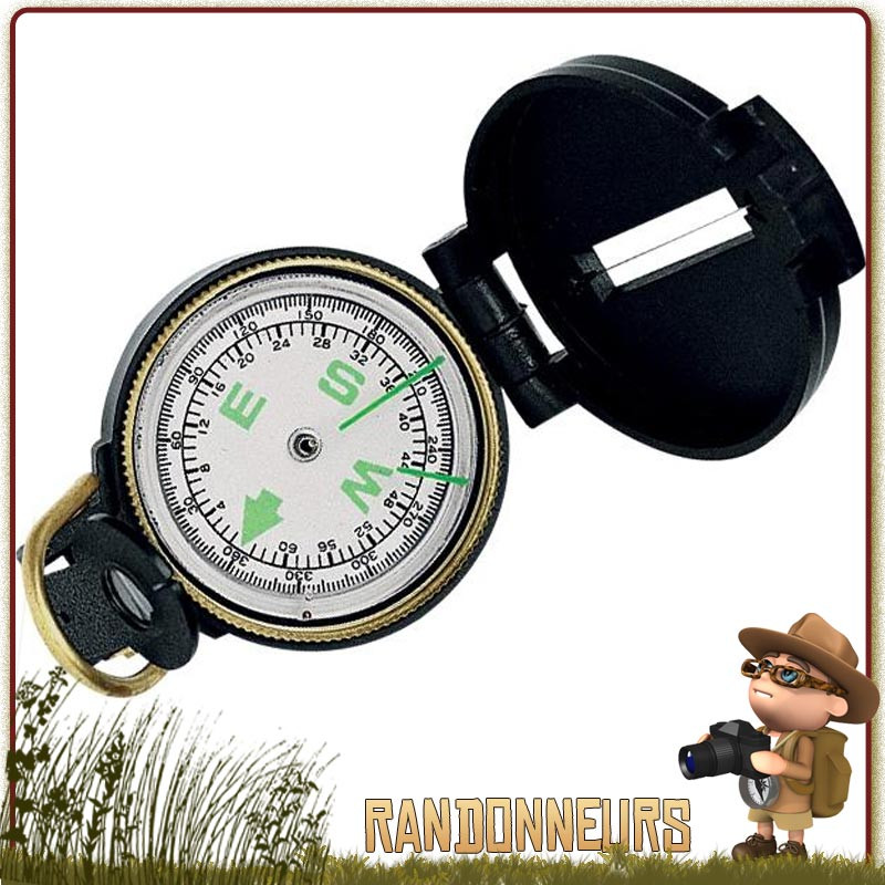 Boussole Scout avec Visée Herbertz pour randonner Boussole Scout avec Visée Herbertz pour randonner