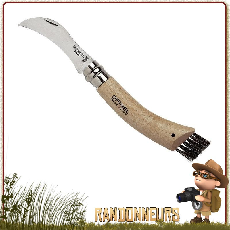 Couteau Cueillette Champignon 8VRI Opinel Couteau Cueillette Champignon 8VRI Opinel
