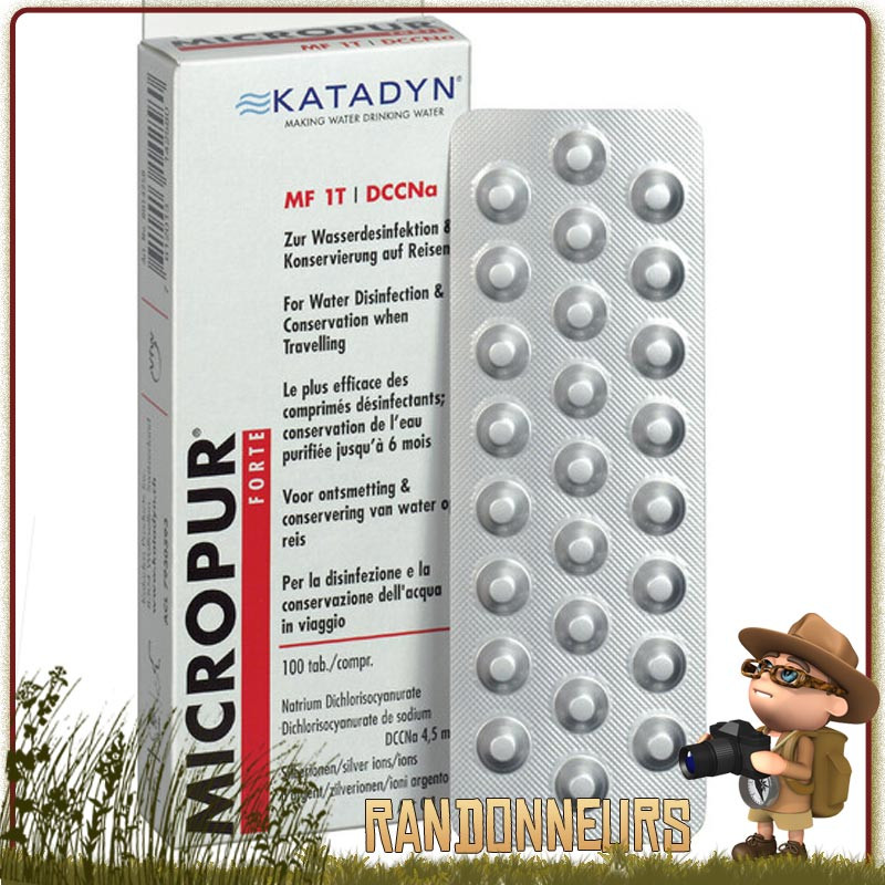 MICROPUR Forte Liquide MF 1T Katadyn MICROPUR Forte Liquide MF 1T Katadyn