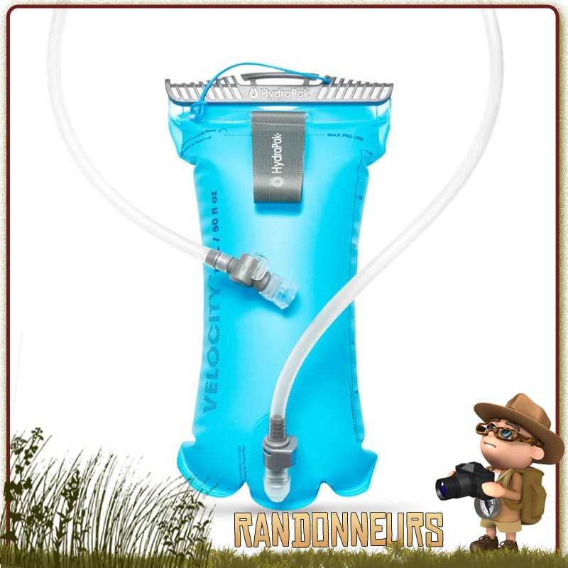 Poche Hydratation 15 Litres VELOCITY Hydrapak Poche Hydratation 15 Litres VELOCITY Hydrapak