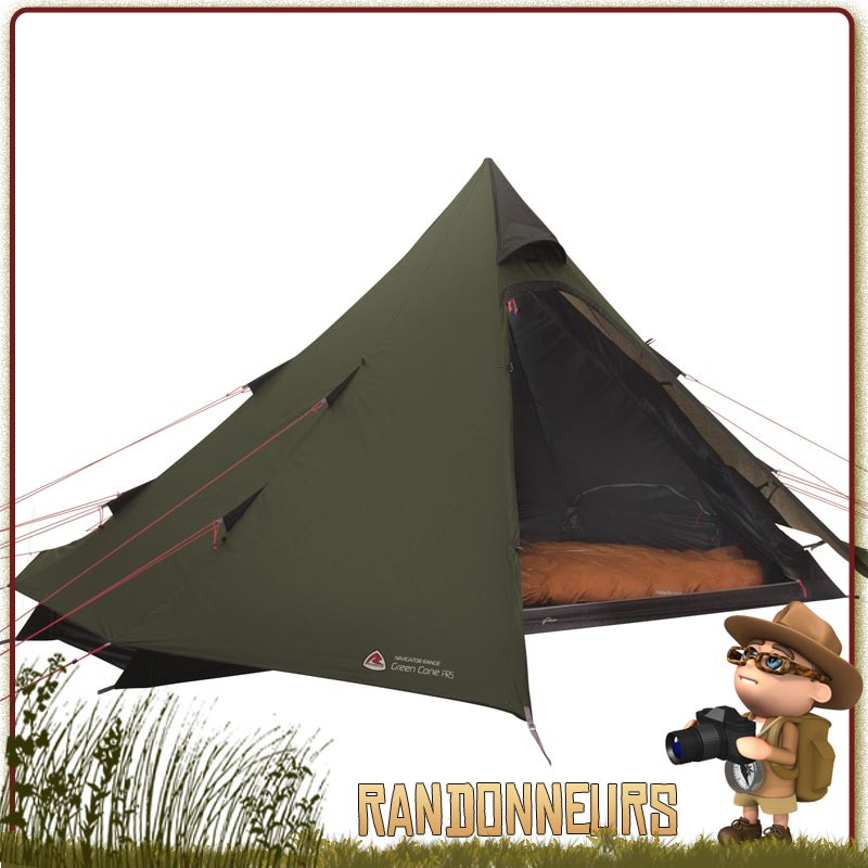 Tente Tipi Green Cone PRS Robens bushcraft Tente Tipi Green Cone PRS Robens bushcraft