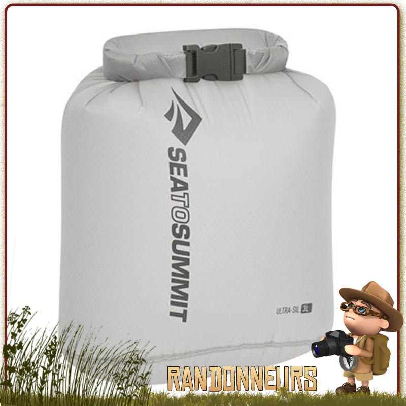 Sac Etanche Ultra Sil 3 Litres Sea To Summit ultra leger Sac Etanche Ultra Sil 3 Litres Sea To Summit ultra leger