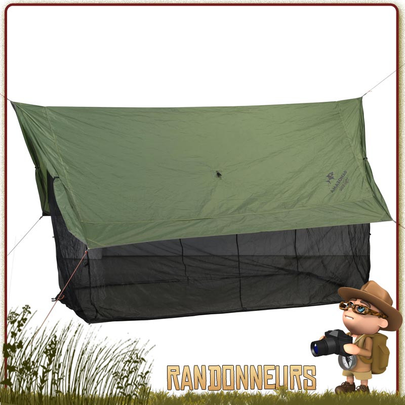 Moustiquaire Wing Tarp Amazonas ultra leger pour hamac jungle Moustiquaire Wing Tarp Amazonas ultra leger pour hamac jungle