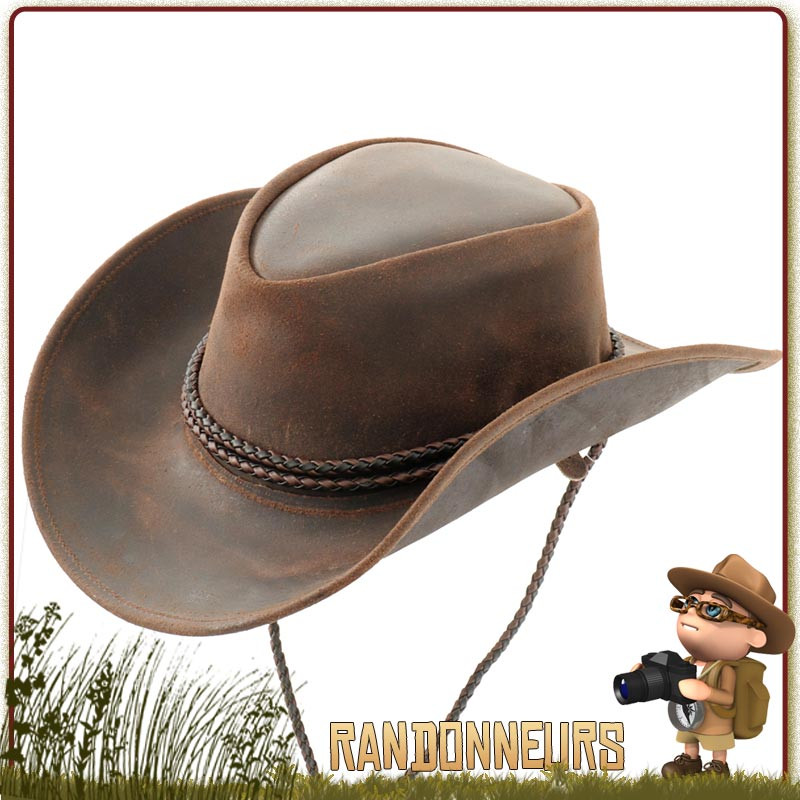 Chapeau Cuir Trappeur bushcraft Origin Outdoors résistant à la pluie Chapeau Cuir Trappeur bushcraft Origin Outdoors résistant à la pluie