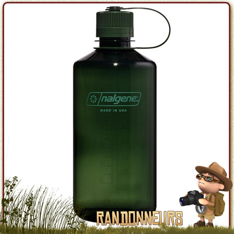 Bouteille Nalgene Petite Ouverture 100 cl JADE Bouteille Nalgene Petite Ouverture 100 cl JADE
