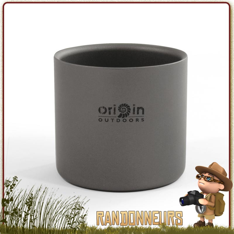 Tasse Titane Expresso 12 cl Isotherme Origin Outdoors Tasse Titane Expresso 12 cl Isotherme Origin Outdoors