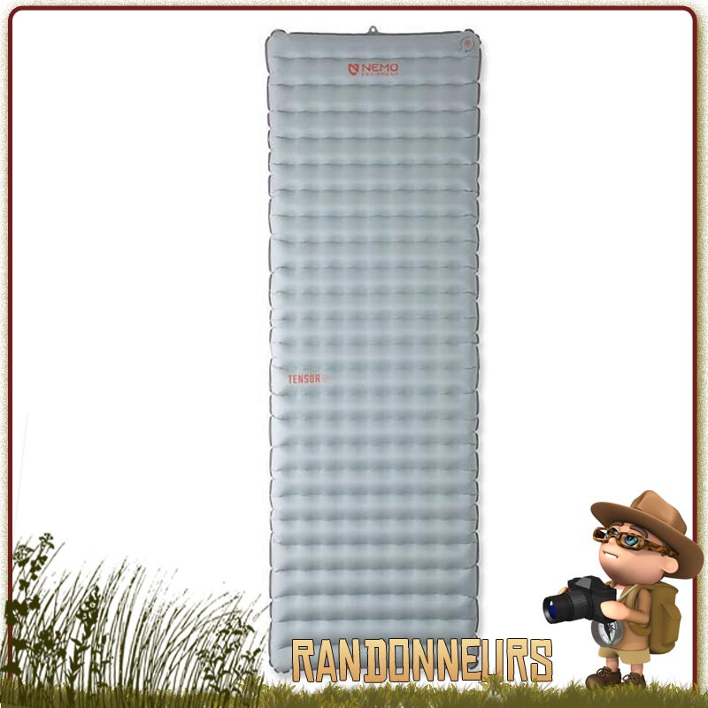 Matelas gonflant TENSOR All Season Nemo Regular Wide 4 saisons montagne ultra leger Matelas gonflant TENSOR All Season Nemo Regular Wide 4 saisons montagne ultra leger