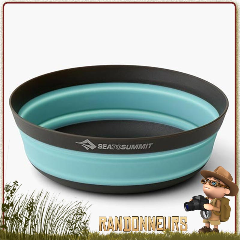 Bol silicone Pliant Frontier UL 68 cl Sea to summit pour randonner leger Bol silicone Pliant Frontier UL 68 cl Sea to summit pour randonner leger