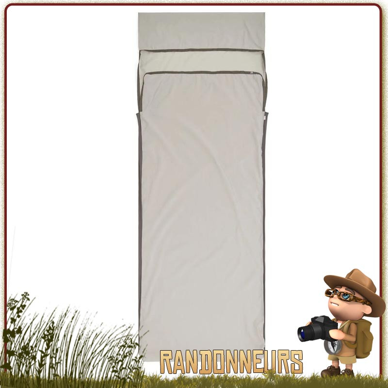 Sac de Soie Blend Liner Rectangulaire Sea To Summit thermolite ultra leger Sac de Soie Blend Liner Rectangulaire Sea To Summit thermolite ultra leger