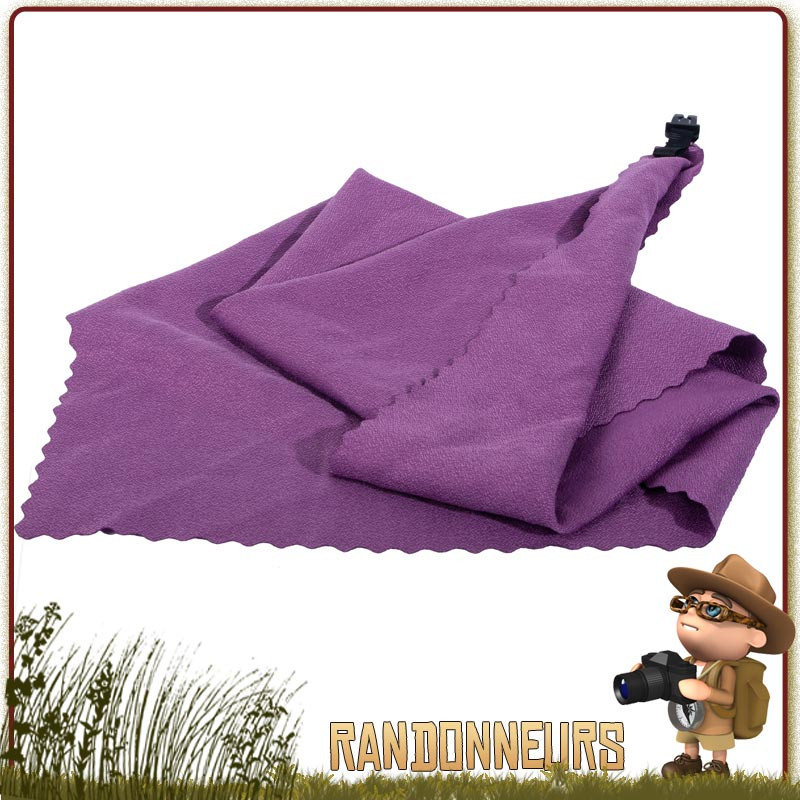 Mini Serviette Microfibres 20x40 Basic Nature Small Purple Mini Serviette Microfibres 20x40 Basic Nature Small Purple