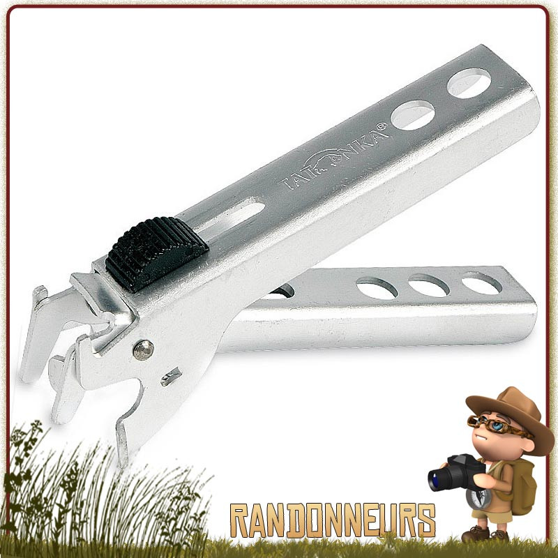 pince preneuse en aluminium Tatonka, légère et compacte, avec clip de blocage de la poignée pour votre popote pince preneuse en aluminium Tatonka, légère et compacte, avec clip de blocage de la poignée pour votre popote