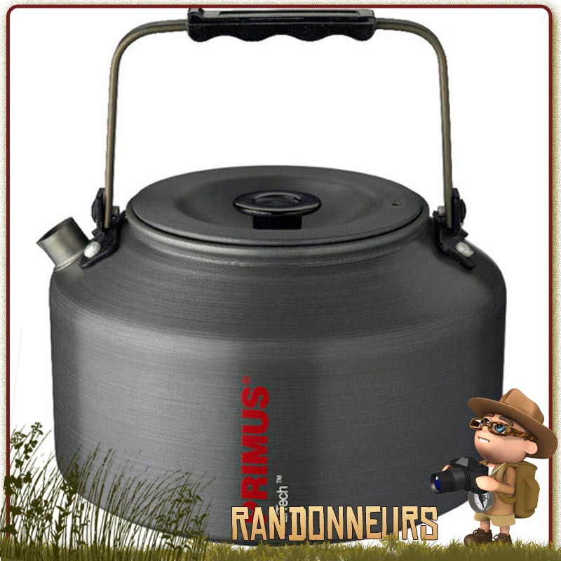 Bouilloire aluminium anodisé litech 90 cl Primus. Robuste et ultra légère randonnée ultra light bivouac léger Bouilloire aluminium anodisé litech 90 cl Primus. Robuste et ultra légère randonnée ultra light bivouac léger
