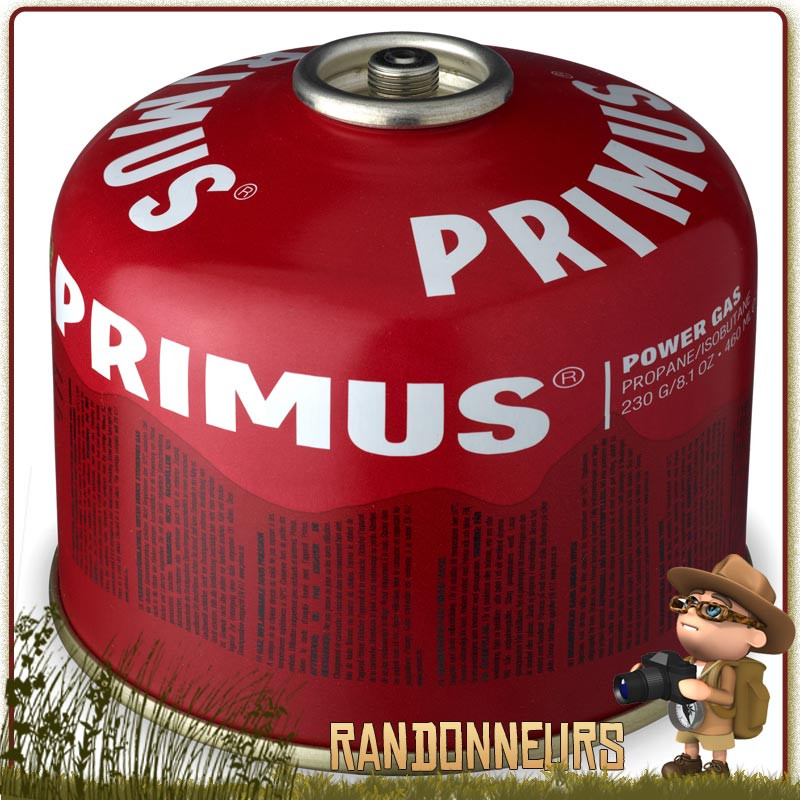 Cartouche 230g PowerGaz Primus pour réchaud randonnée ultra léger microntrail mimer primus Cartouche 230g PowerGaz Primus pour réchaud randonnée ultra léger microntrail mimer primus
