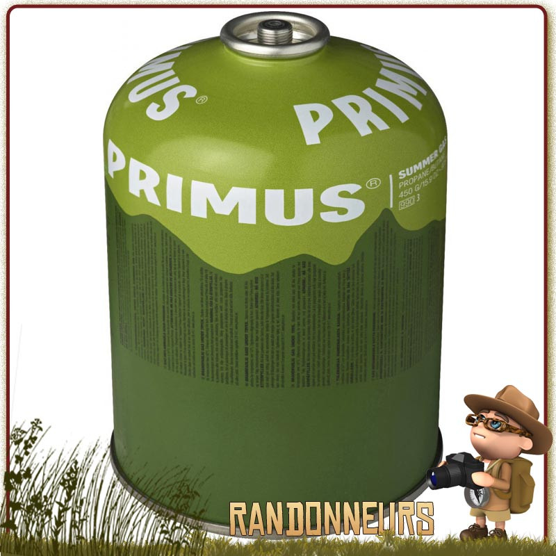 Cartouche SummerGaz 450g Primus à haut rendement en été par temps chaud pour réchaud trekking ultra léger Cartouche SummerGaz 450g Primus à haut rendement en été par temps chaud pour réchaud trekking ultra léger