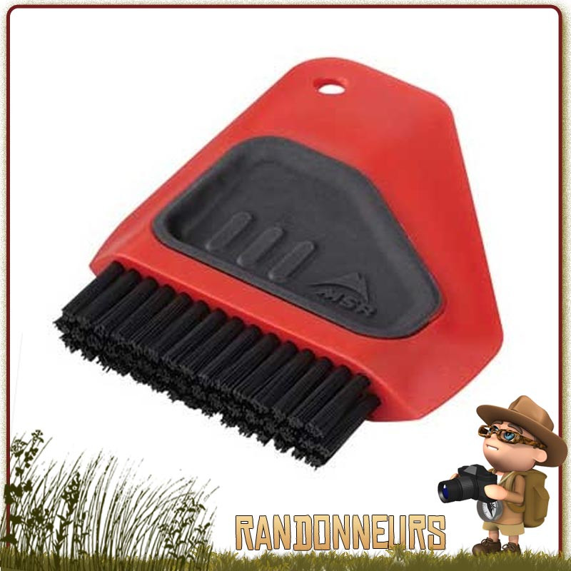 Brosse a vaisselle MSR Alpine pour faire la vaisselle de vos ustensiles de cuisine en camping, brosse avec raclette msr Brosse a vaisselle MSR Alpine pour faire la vaisselle de vos ustensiles de cuisine en camping, brosse avec raclette msr